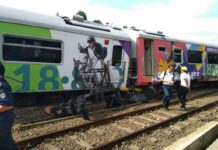 KA Argo Parahyangan Anjlok Di Emplasemen Stasiun Bandung Anjlok Di Emplasemen Stasiun Bandung