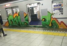 Tokyo Metro Menjadi Sasaran Vandalisme