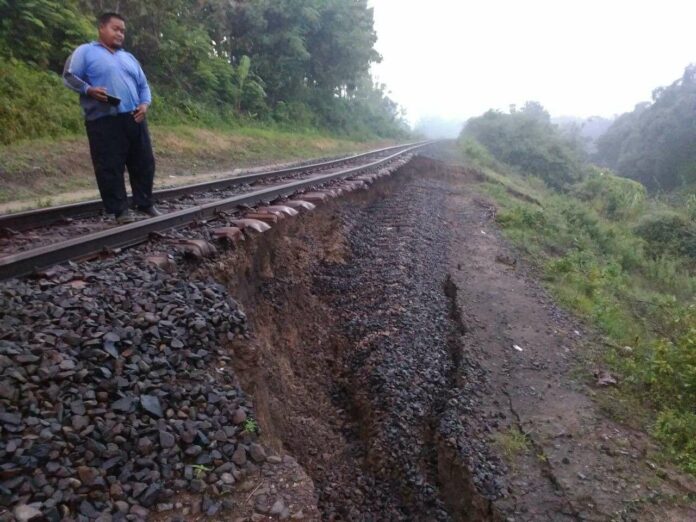 Jalur KA Semarang-Solo