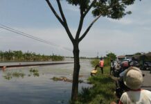 Banjir Di Losari, Penumpang KA Dialihkan Ke Bus Banjir Di Losari