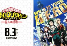 Video Teaser Film Layar Lebar My Hero Academia Dirilis