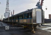 Dua Rangkaian Kereta MRT Jakarta Siap Dikirim Ke Lebak Bulus