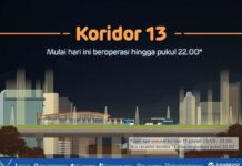 Layanan Transjakarta Koridor 13 Diperpanjang Hingga Pukul 22.00