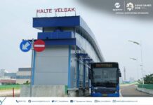 Halte Transjakarta Koridor 13 Velbak dan Rawa Barat Resmi Beroperasi