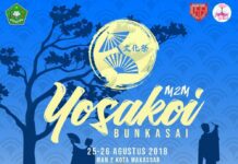 Lagi! MAN 2 Model Makassar Hadirkan Yosakoi Bunkasai, 25-26 Agustus 2018