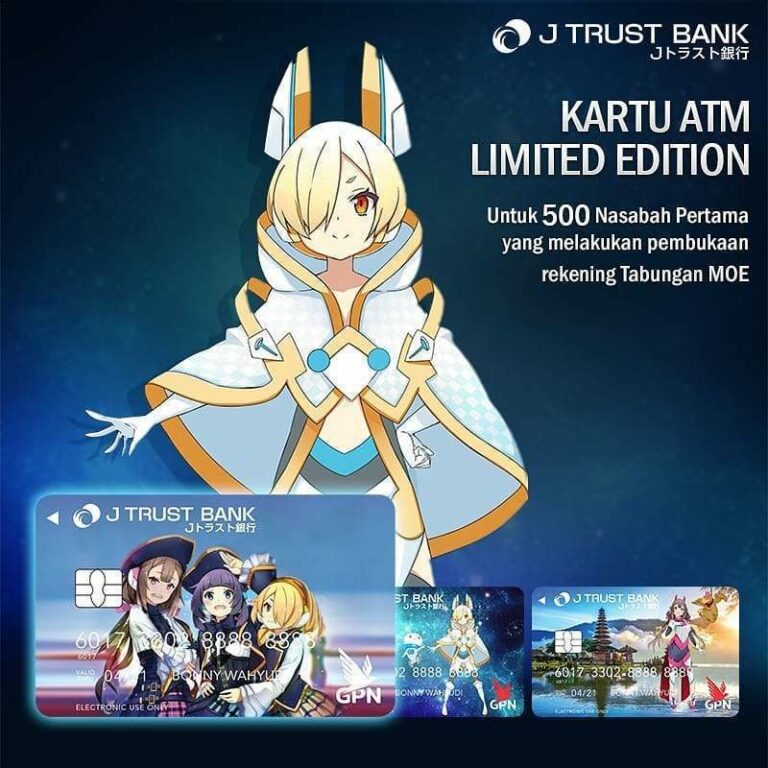 Kartu ATM limited edition Earphones.