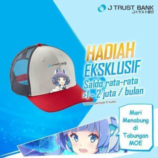 Hadiah Topi Eksklusif Tabungan Moe
