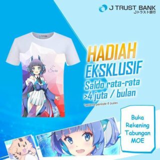 Promo Kaos Eksklusif Tabungan Moe