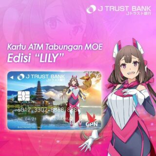 Tabungan Moe Kartu ATM Lily Idol Group Moe