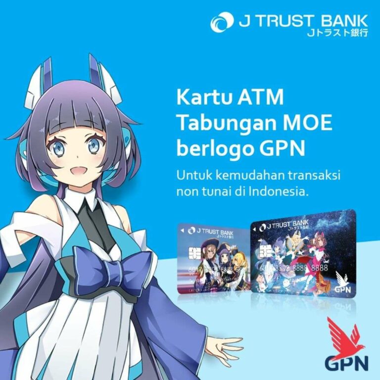 Jaringan ATM Tabungan Moe J Trust Bank, ATM Bersama, Prima, dan GPN 