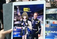 Berkat Teknologi, Pembalap Ini Bisa Foto Bareng Kaede “Idolm@ster Cinderella Girls”!