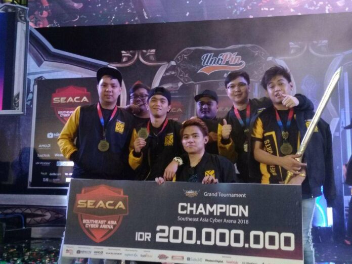 seaca-2018-unipin-esports-bren SEACA 2018 BREN eSports