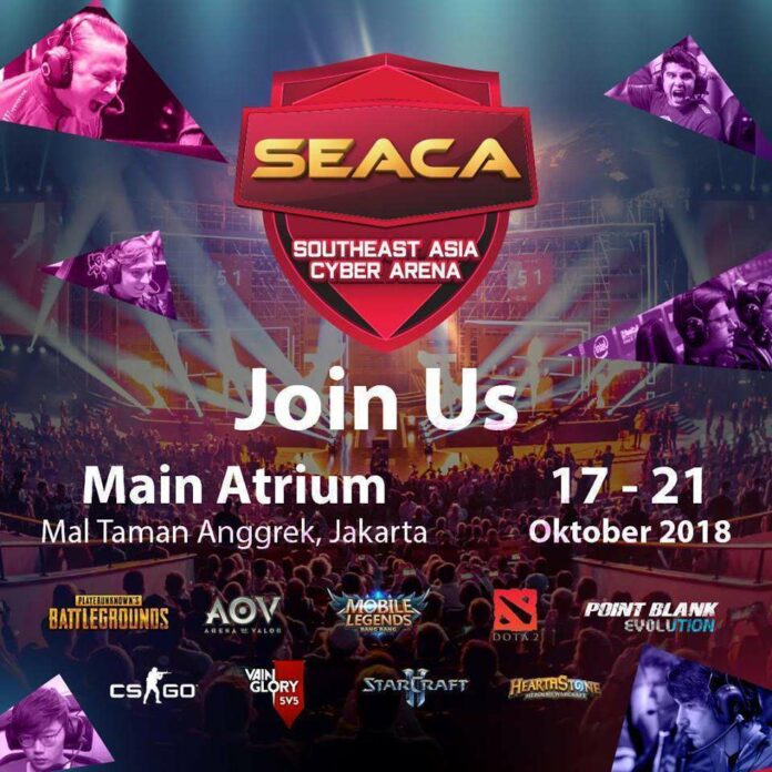 seaca southeast asia cyber arena