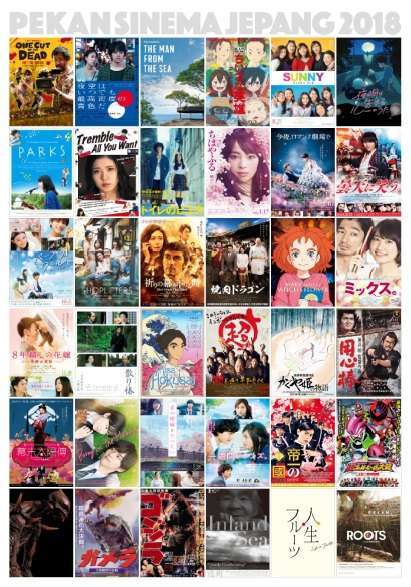 Film-Film Pekan Sinema Jepang 2018