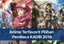 Anime Terfavorit 2018 Versi Pembaca KAORI