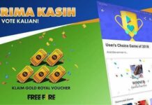 Garena Free Fire Indonesia Menangkan Penghargaan Sebagai Google Play User’s Game Choice 2018