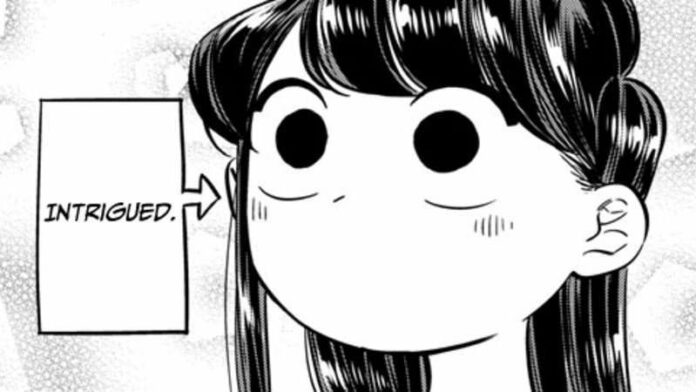 komi-san-face komi sulit berkomunikasi