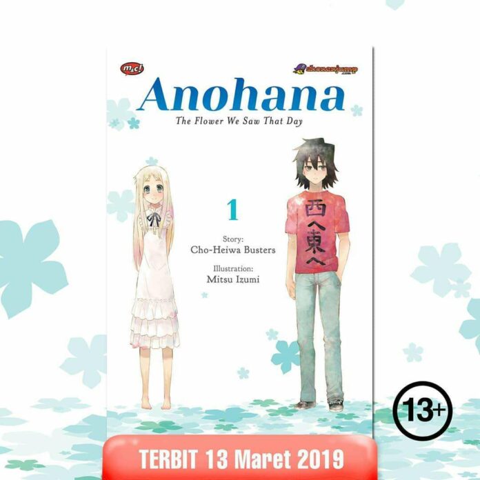 anohana anohana terbit di indonesia
