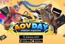 Heboh Hadiah Handphone iPhone X, ASUS ROG, Hingga Motor Hanya Di AOV Day aov