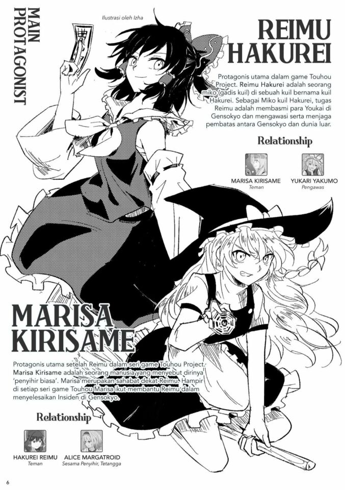 touhou indonesia comic creators - comic frontier