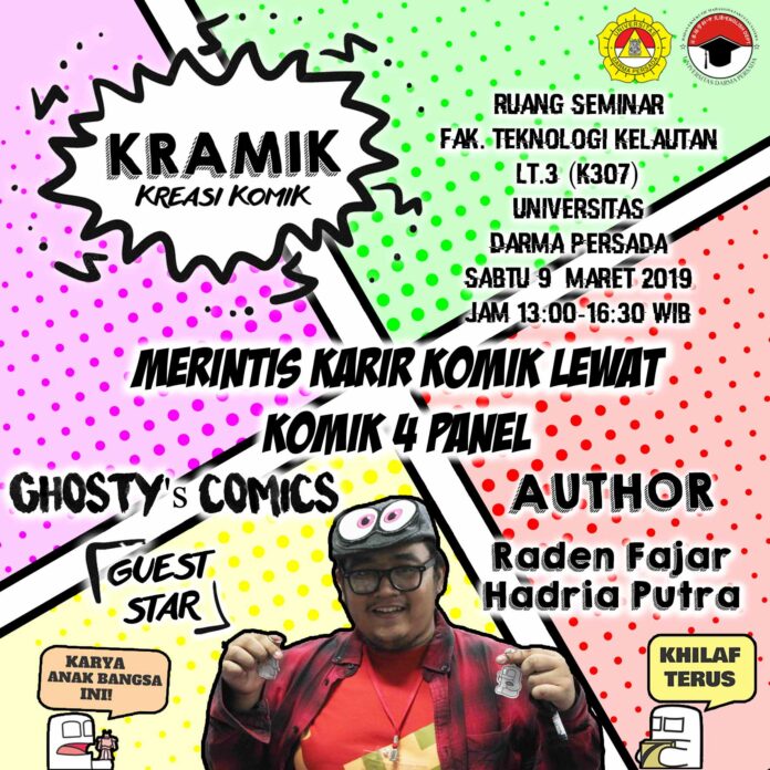 Universitas Darma Persada - Ghosty's Comic