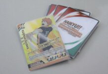 booster pack kartu tcg haikyu