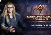 Komposer AOV Raih Penghargaan Musik Terbaik dari Global Music Awards 2019 global music awards 2019