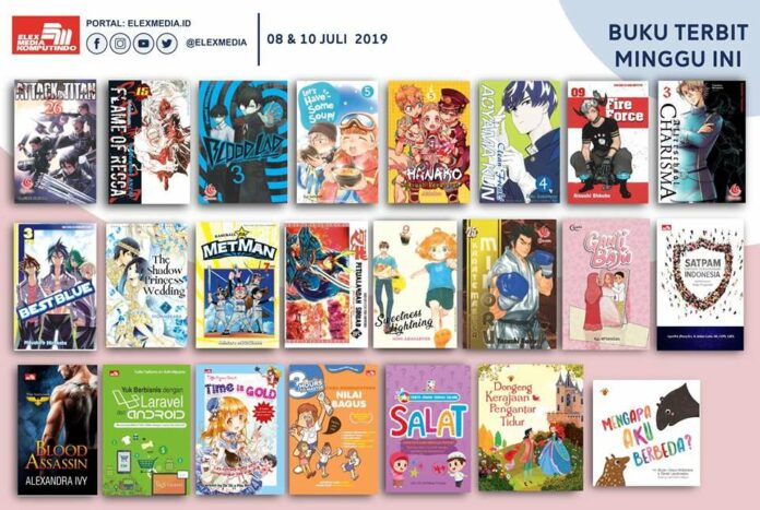 Jadwal Terbit Komik Tanggal 10 Juli 2019