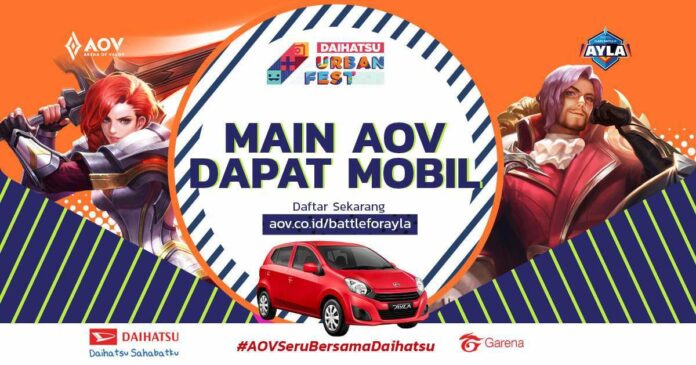 Main AOV Dapat Mobil aov