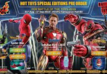 Panas! Battle of the Toys 2019 Siap Bertabur Hot Toys Eksklusif! hot toys