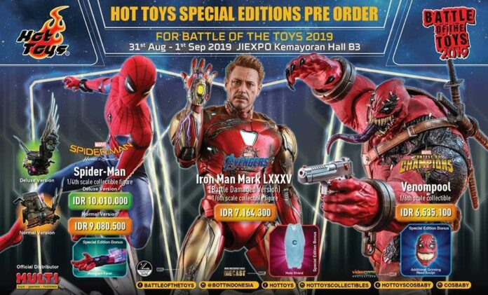 battle of the toys 2019 hot toys