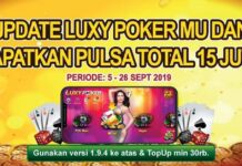 luxy poker bagi-bagi pulsa