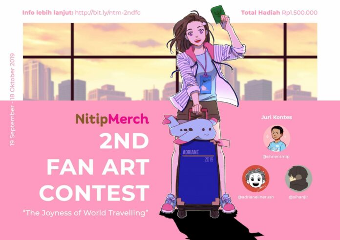 nitipmerch fan art contest