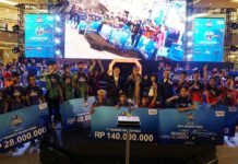 First Media Sukses Gelar Grand Final FIRST WARRIORS Season 1 first raiders