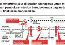 Demi Stasiun Baru, Jalur Yamanote dan Keihin-Tohoku Potong Relasi