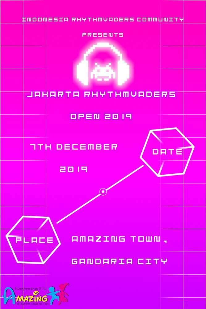 Jakarta Rhythmvaders Open 2019 GrooveCoaster