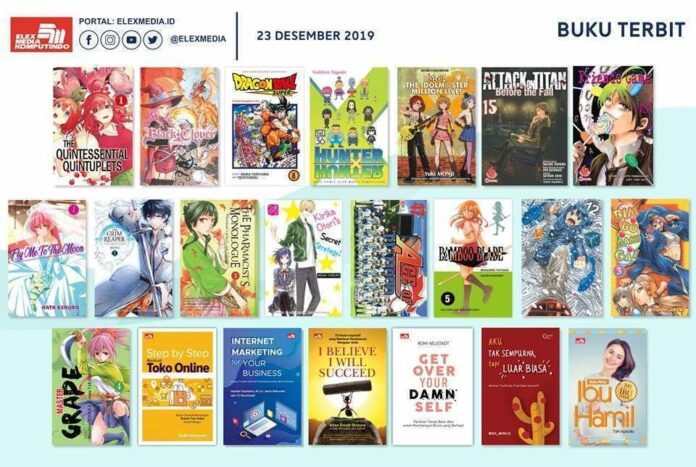 jadwal terbit komik tanggal 23 desember 2019