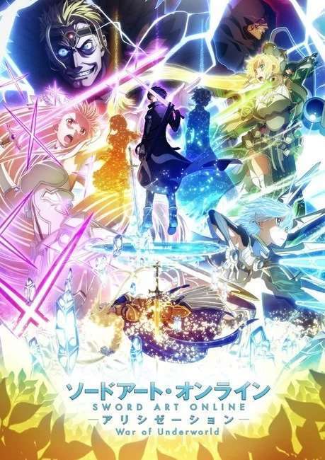 anime sword art online war of underworld cour 2
