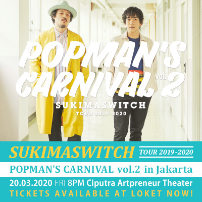 sukima switch SUKIMASWITCH TOUR 2019-2020 POPMAN'S CARNIVAL Vol.2