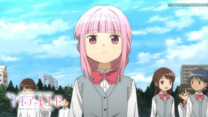 cover magireco-01 anime madoka magica magia record