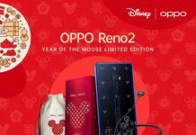 Reno2 Year of the Mouse Limited Edition