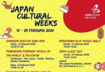 Sambut Japan Cultural Weeks 2020 jcw 2020