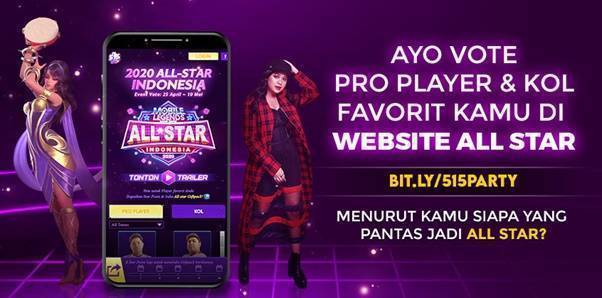 mobile legends MLBB All Star Indonesia 2020