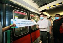 LTA Pensiunkan Kereta MRT Singapura Pertama