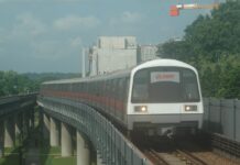 LTA Pensiunkan Kereta MRT Singapura Pertama
