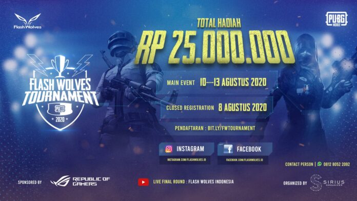 flash wolves pubg mobile