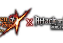 Rasakan Keseruan Update Kolaborasi Terbaru Seven Deadly Sins: Grand Cross Bersama Attack on Titan