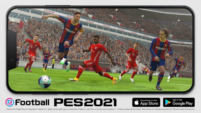 pes 2021 mobile pes 2021