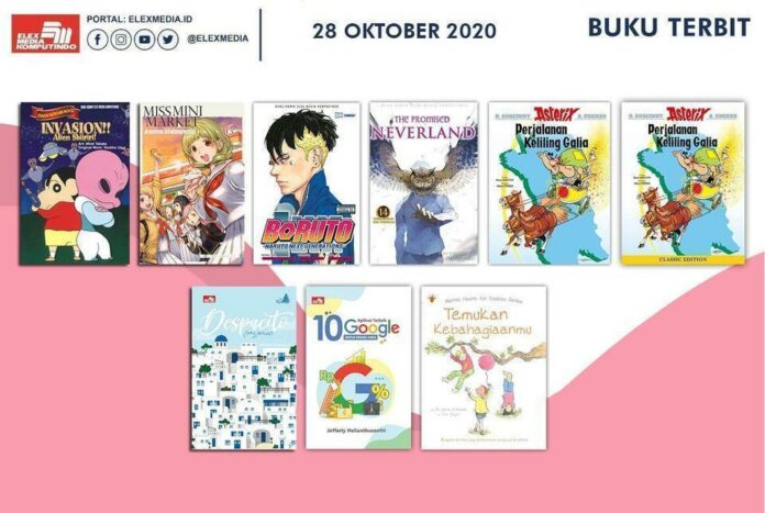 Jadwal Terbit Komik Tanggal 28 Oktober 2020
