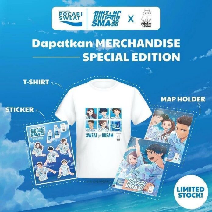 Bintang SMA x Mieko Hosoi pocari sweat bintang sma 2020
